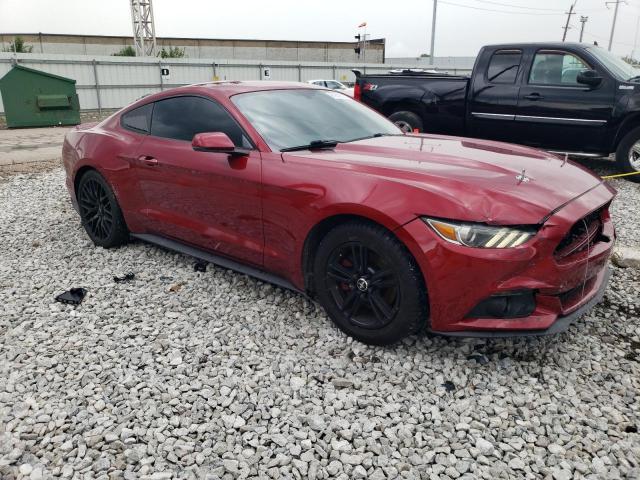 1FA6P8TH0F5337503 - 2015 FORD MUSTANG RED photo 4