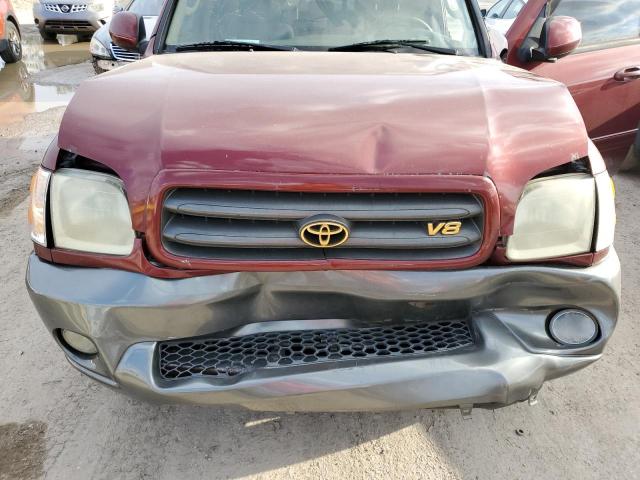 5TDZT34A23S182711 - 2003 TOYOTA SEQUOIA SR RED photo 7