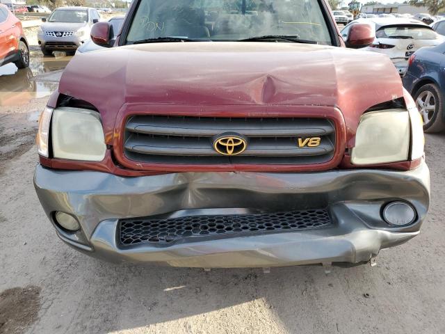 5TDZT34A23S182711 - 2003 TOYOTA SEQUOIA SR RED photo 9