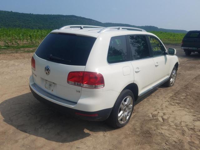 WVGZE77L17D024016 - 2006 VOLKSWAGEN TOUAREG V6 WHITE photo 3