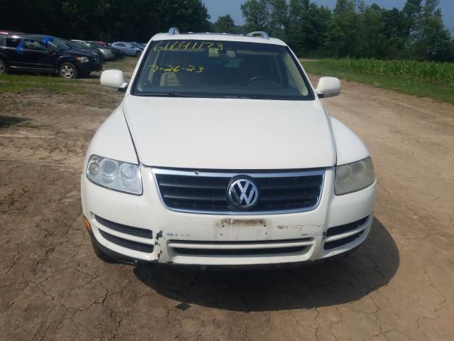 WVGZE77L17D024016 - 2006 VOLKSWAGEN TOUAREG V6 WHITE photo 5