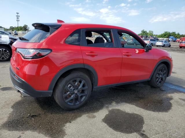 3CZRZ2H55RM727194 - 2024 HONDA HR-V SPORT RED photo 3