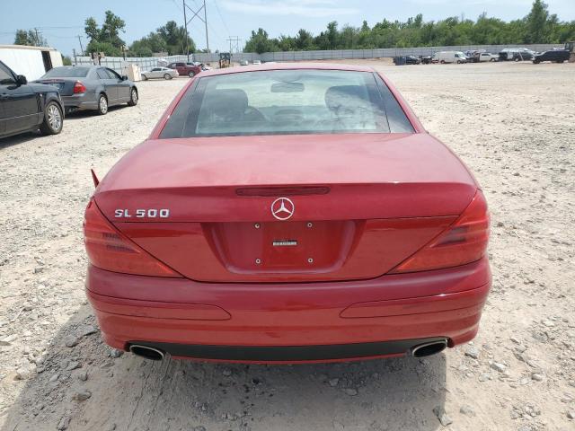 WDBSK75F34F084146 - 2004 MERCEDES-BENZ SL 500 RED photo 6