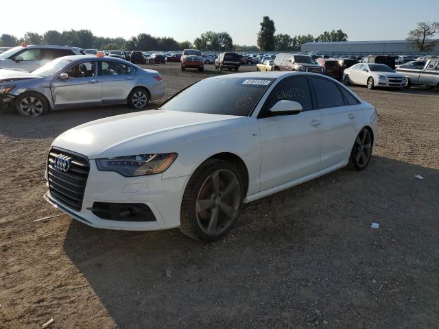 WAUHMAFC2EN148141 - 2014 AUDI A6 PRESTIGE WHITE photo 1