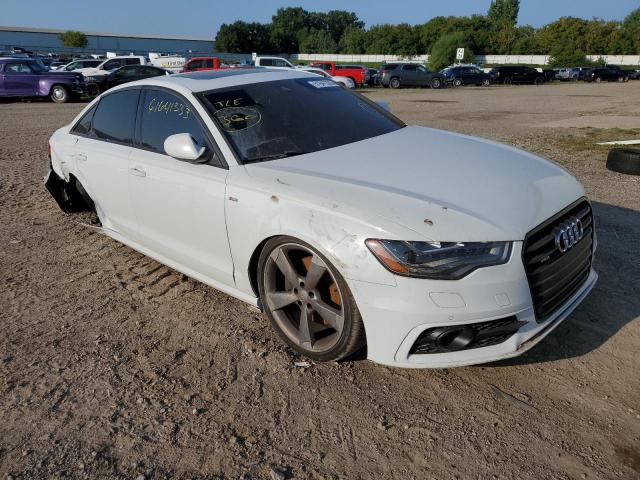 WAUHMAFC2EN148141 - 2014 AUDI A6 PRESTIGE WHITE photo 4