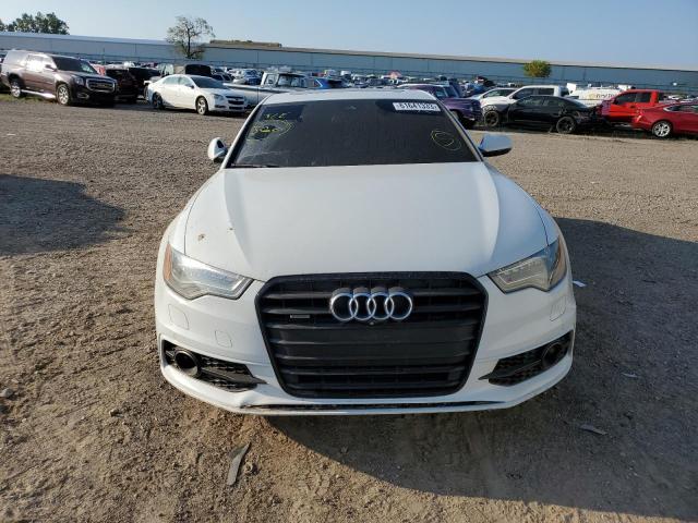 WAUHMAFC2EN148141 - 2014 AUDI A6 PRESTIGE WHITE photo 5