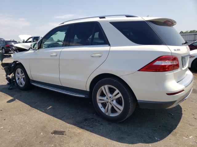 4JGDA5HB7DA202525 - 2013 MERCEDES-BENZ ML 350 4MATIC WHITE photo 2