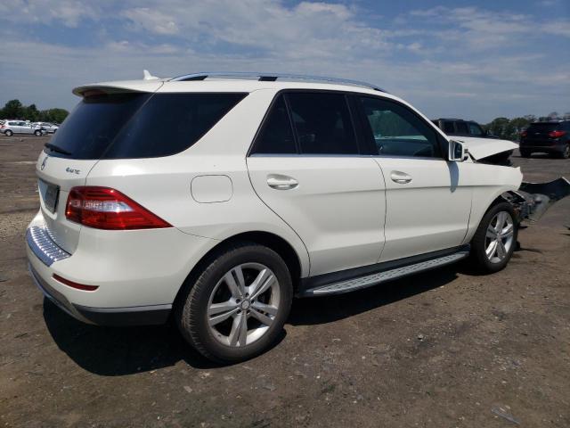 4JGDA5HB7DA202525 - 2013 MERCEDES-BENZ ML 350 4MATIC WHITE photo 3