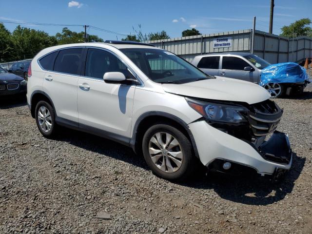 5J6RM3H53EL042966 - 2014 HONDA CR-V EX WHITE photo 4