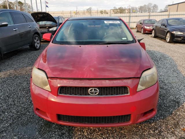JTKDE177450049732 - 2005 TOYOTA SCION TC RED photo 5