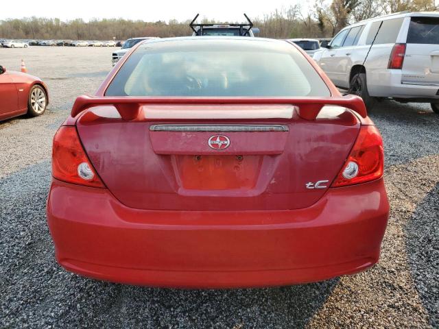 JTKDE177450049732 - 2005 TOYOTA SCION TC RED photo 6