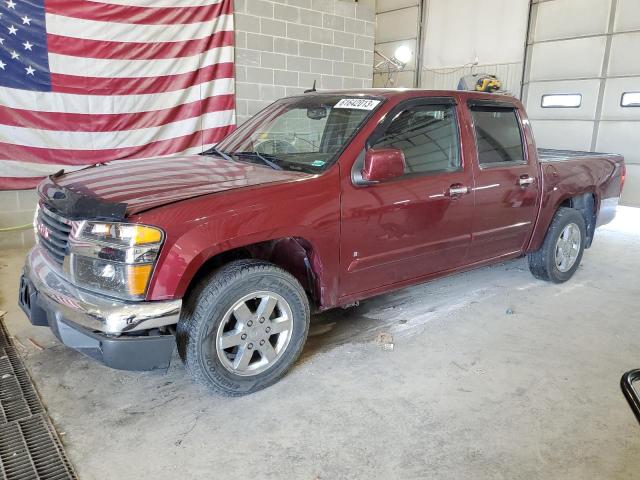1GTCS13EX98156307 - 2009 GMC CANYON BURGUNDY photo 1