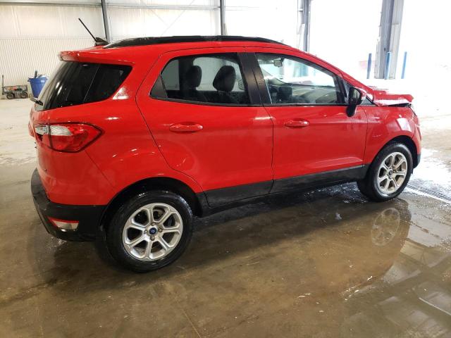 MAJ3S2GE4MC426255 - 2021 FORD ECOSPORT SE RED photo 3