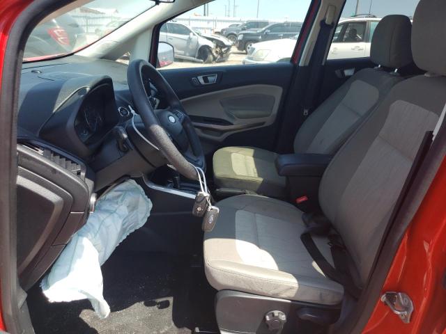 MAJ3S2GE4MC426255 - 2021 FORD ECOSPORT SE RED photo 7