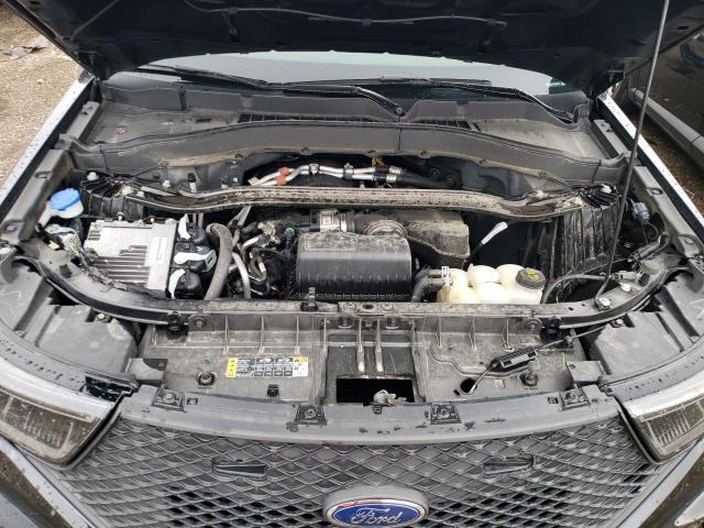 1FM5K8AB4LGD08052 - 2020 FORD EXPLORER POLICE INTERCEPTOR 黑色 照片 12