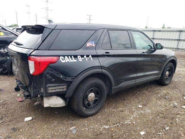 1FM5K8AB4LGD08052 - 2020 FORD EXPLORER POLICE INTERCEPTOR 黑色 照片 3