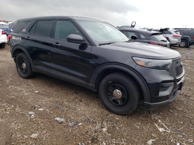 1FM5K8AB4LGD08052 - 2020 FORD EXPLORER POLICE INTERCEPTOR 黑色 照片 4