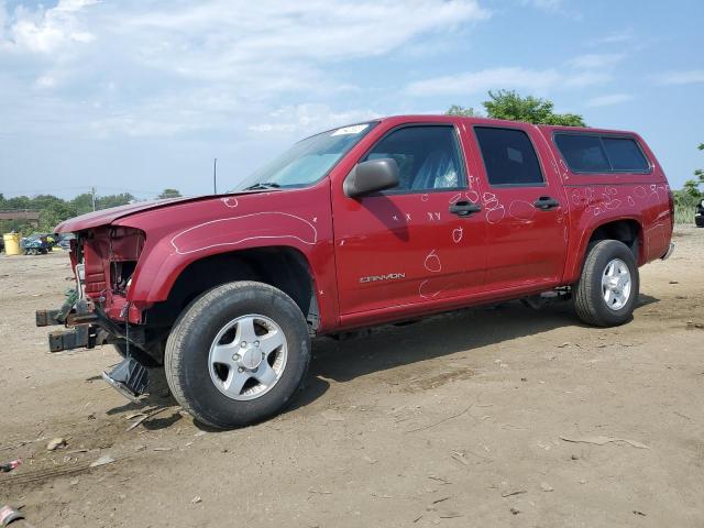 1GTDT136558260594 - 2005 GMC CANYON BURGUNDY photo 1