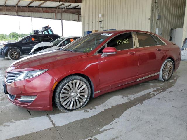 3LN6L2G97DR826931 - 2013 LINCOLN MKZ RED photo 1