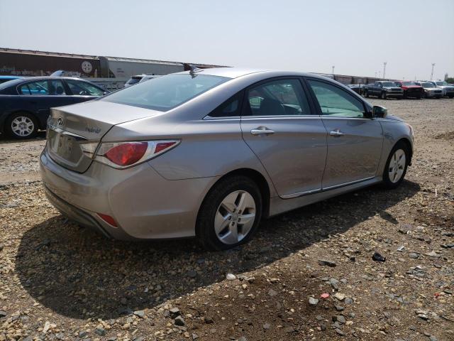 KMHEC4A47BA004688 - 2011 HYUNDAI SONATA HYBRID SILVER photo 3