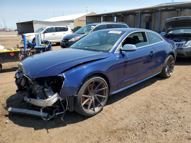WAUCGAFRXDA033637 - 2013 AUDI S5 PREMIUM PLUS BLUE photo 1