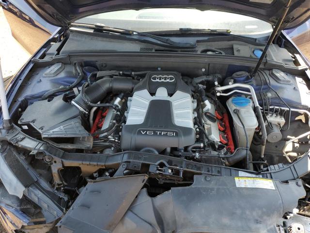 WAUCGAFRXDA033637 - 2013 AUDI S5 PREMIUM PLUS BLUE photo 11