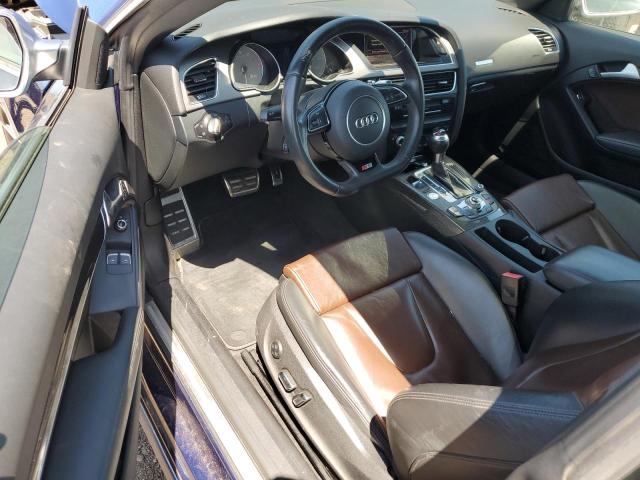 WAUCGAFRXDA033637 - 2013 AUDI S5 PREMIUM PLUS BLUE photo 8