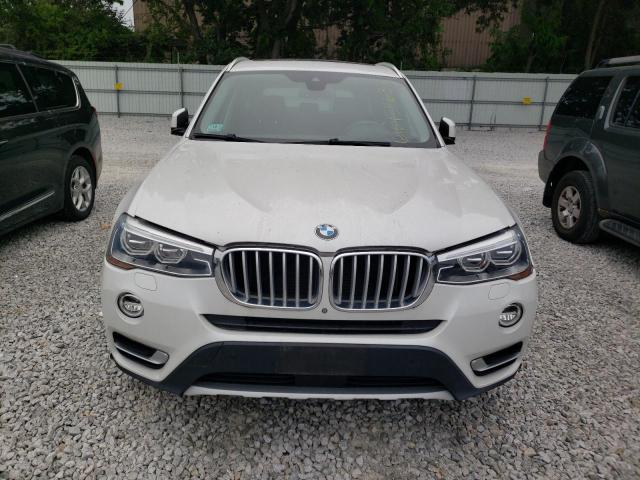 5UXWX7C56H0U40451 - 2017 BMW X3 XDRIVE35I WHITE photo 5