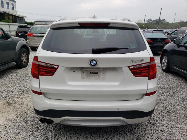 5UXWX7C56H0U40451 - 2017 BMW X3 XDRIVE35I WHITE photo 6