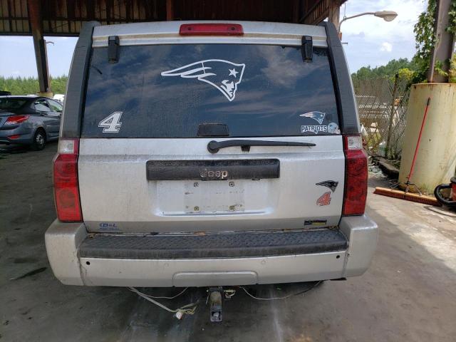 1J8HH48N68C228753 - 2008 JEEP COMMANDER SPORT ვერცხლისფერი ფოტო 6