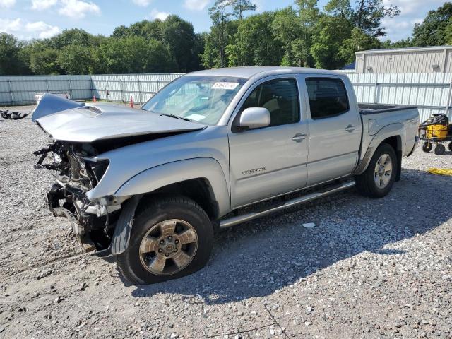 5TEJU62N07Z465893 - 2007 TOYOTA TACOMA DOUBLE CAB PRERUNNER SILVER photo 1