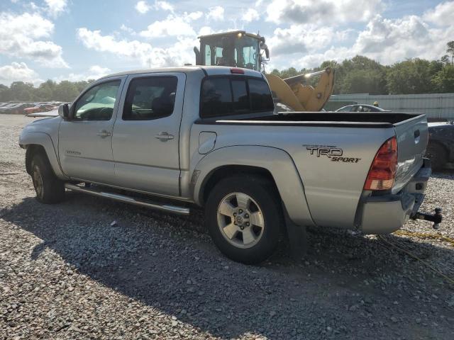 5TEJU62N07Z465893 - 2007 TOYOTA TACOMA DOUBLE CAB PRERUNNER SILVER photo 2