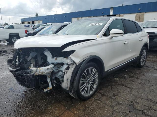 2LMTJ8LR3GBL38083 - 2016 LINCOLN MKX RESERVE WHITE photo 1