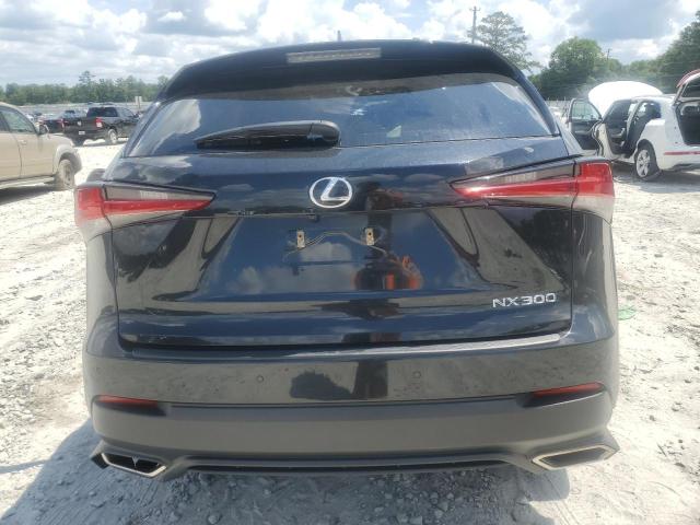 JTJGARDZ6M2245112 - 2021 LEXUS NX 300 BASE შავი ფოტო 6