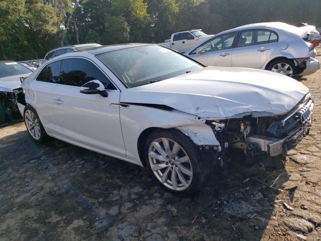 WAUNNAF58JA017251 - 2018 AUDI A5 PREMIUM WHITE photo 4