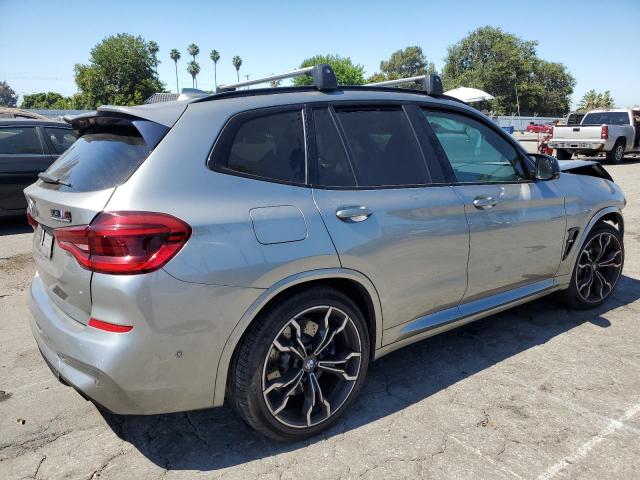 5YMTS0C02LLT10955 - 2020 BMW X3 M COMPETITION SILVER photo 3