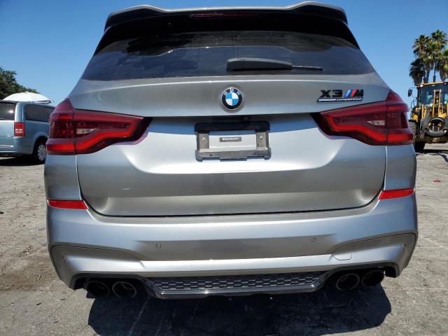 5YMTS0C02LLT10955 - 2020 BMW X3 M COMPETITION SILVER photo 6