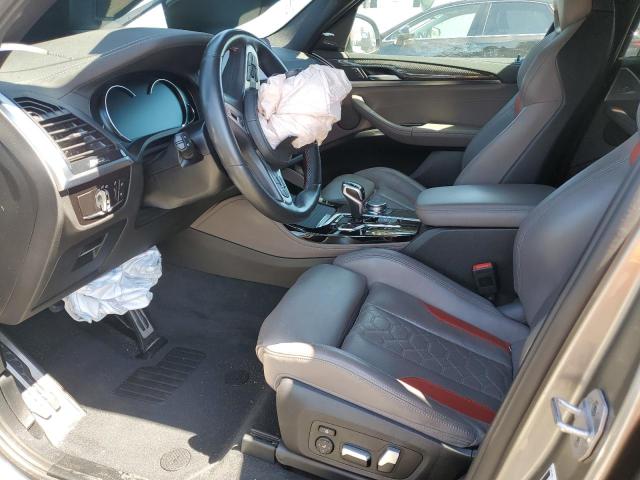 5YMTS0C02LLT10955 - 2020 BMW X3 M COMPETITION SILVER photo 7