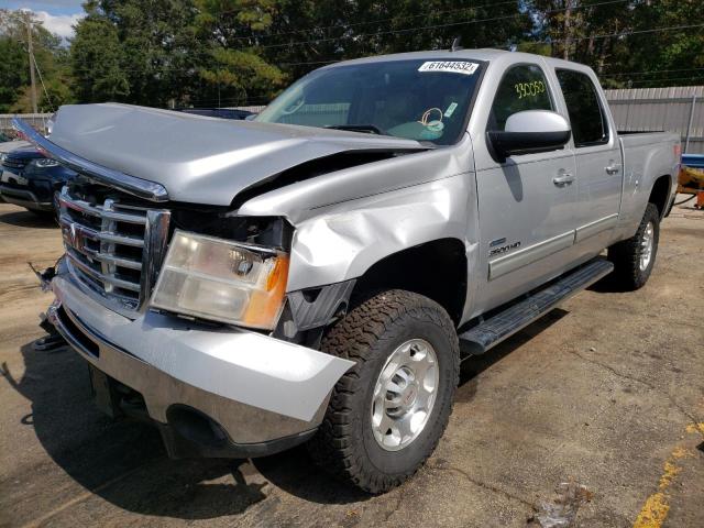 1GT4K1B61AF131133 - 2010 GMC SIERRA K2500 SLT SILVER photo 2