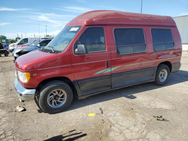 1FDRE14LXYHB68644 - 2000 FORD ECONOLINE E150 VAN RED photo 1