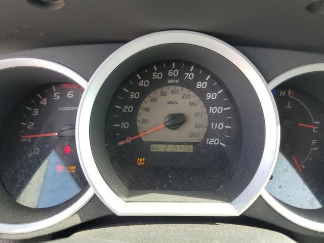 3TMJU62N88M060492 - 2008 TOYOTA TACOMA DOUBLE CAB PRERUNNER RED photo 9