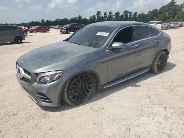 WDC0J4KB3HF291373 - 2017 MERCEDES-BENZ GLC COUPE 300 4MATIC GRAY photo 1