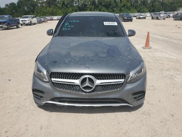 WDC0J4KB3HF291373 - 2017 MERCEDES-BENZ GLC COUPE 300 4MATIC GRAY photo 5