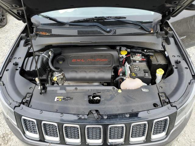 3C4NJCAB7JT137347 - 2018 JEEP COMPASS SPORT SILVER photo 12