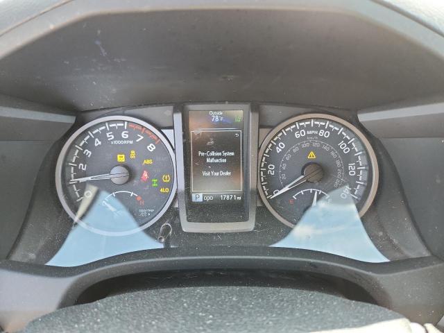 3TMCZ5AN0PM635639 - 2023 TOYOTA TACOMA DOUBLE CAB GRAY photo 9