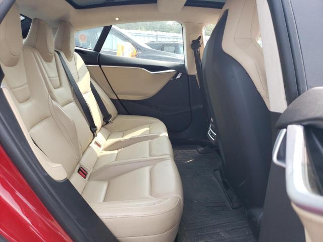 5YJSA1H20EFP63064 - 2014 TESLA MODEL S Qırmızı foto 10