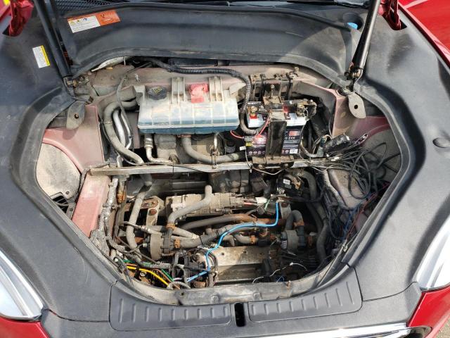 5YJSA1H20EFP63064 - 2014 TESLA MODEL S Qırmızı foto 11