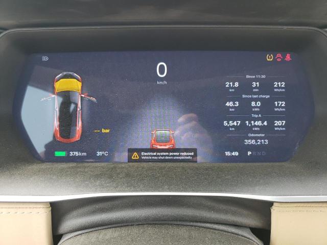 5YJSA1H20EFP63064 - 2014 TESLA MODEL S Qırmızı foto 9