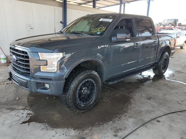 1FTEW1CF1GKE25347 - 2016 FORD F150 SUPERCREW CHARCOAL photo 1