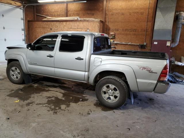 5TELU42N66Z278993 - 2006 TOYOTA TACOMA DOUBLE CAB SILVER photo 2